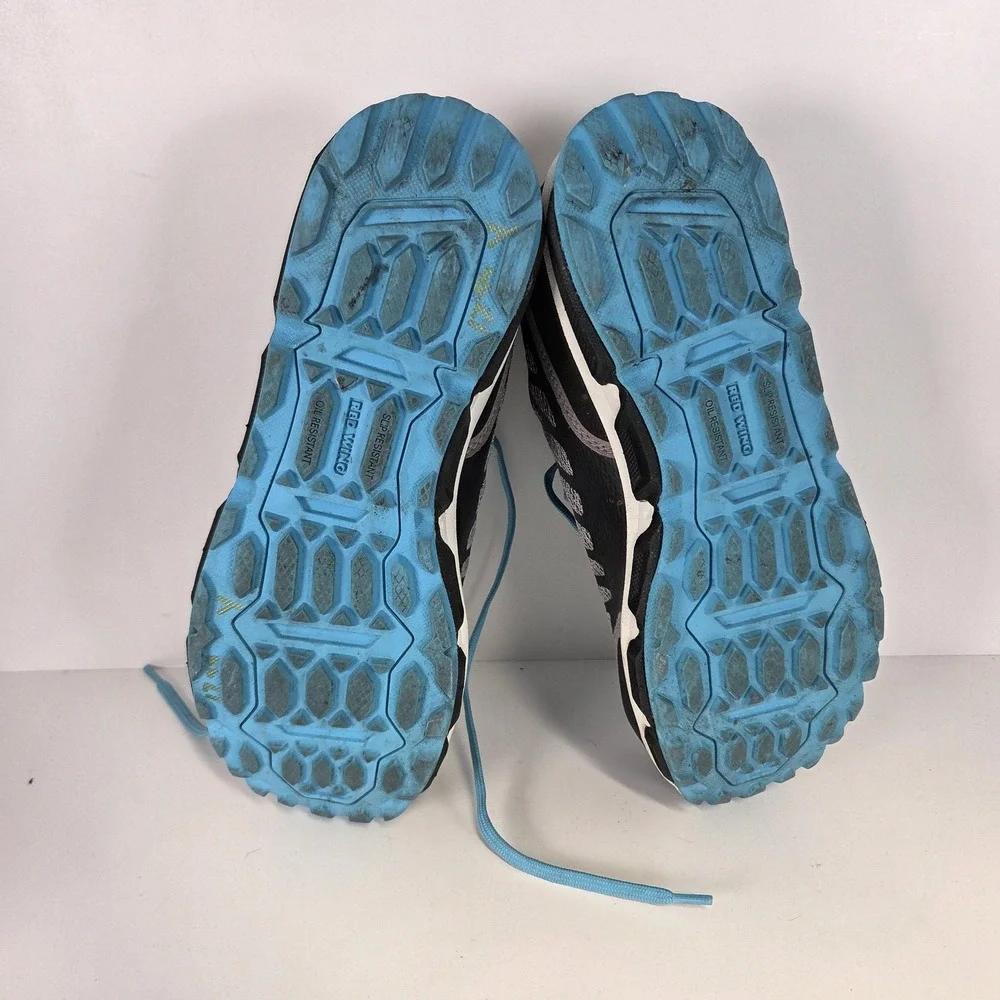 Red Wing Shoes Womens 8 Gray Lightweight Athletic Safety Sneaker Aluminum Toe